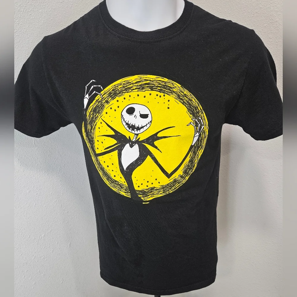 Nightmare Before Christmas Jack Skellington men's graphic t-shirt small - Picture 1 of 5